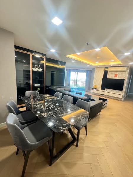 Belle Grand Rama 9, Bangkok, 131 Rama 9 Road, Huai Khwang, Bangkok, 3 Bedrooms, 106 sqm, Condo For Rent, by Phoom Imruangsri, 500477027 - DDproperty.com