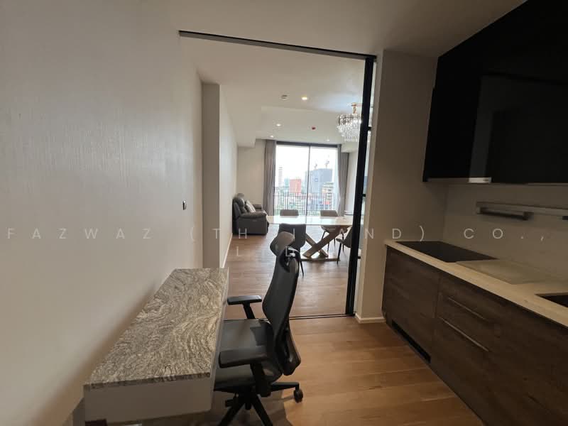 Muniq Langsuan, Bangkok, Soi Tonson, Lumphini, Pathum Wan, Bangkok, 2 Bedrooms, 110 sqm, Condo For Rent, by Fazwaz (Thailand) Co., Ltd., 500477172 - DDproperty.com