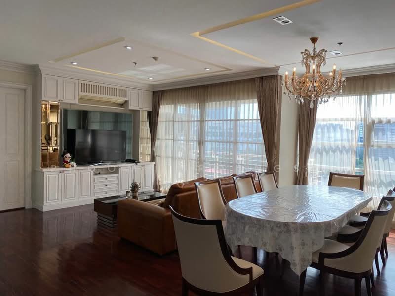 Baan Klang Krung Siam-Pathumwan, Bangkok, Petchburi Road, Thanon Phetchaburi, Ratchathewi, Bangkok, 3 Bedrooms, 140 sqm, Condo For Rent, by Phoom Imruangsri, 500477223 - DDproperty.com