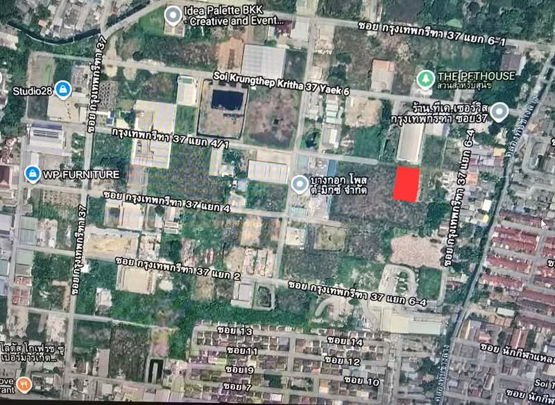 Beautiful plot of land for sale in a prime location, Bangkok Kreetha Soi 37, Intersection 4/1, Bangkok, Thap Chang, Saphan Sung, Bangkok, , 1,600 sqm, Land For Sale, by ธีรรัชต์ ศรีเล็กดี, 500477365 - DDproperty.com