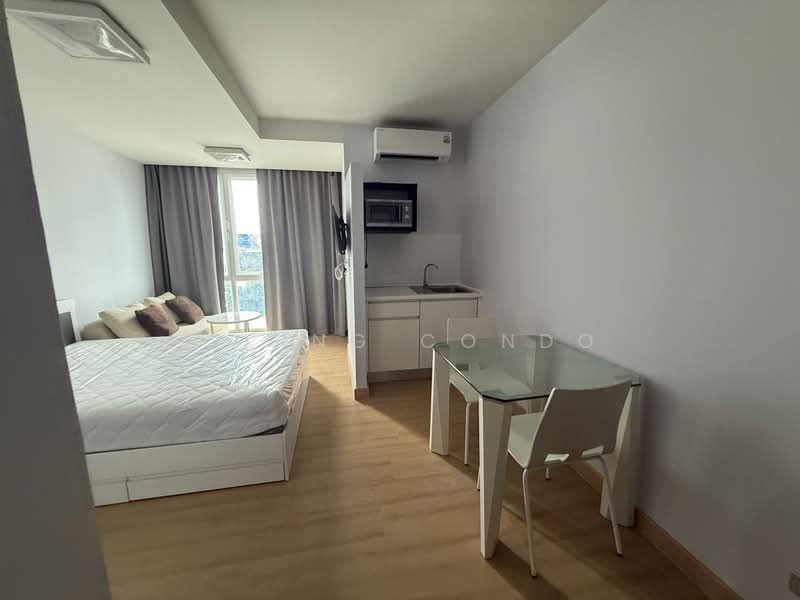 Garden Asoke-Rama 9, Bangkok, Chaturathit Road, Bang Kapi, Huai Khwang, Bangkok, Studio, 26 sqm, Condo For Rent, by Living Condo, 500477463 - DDproperty.com