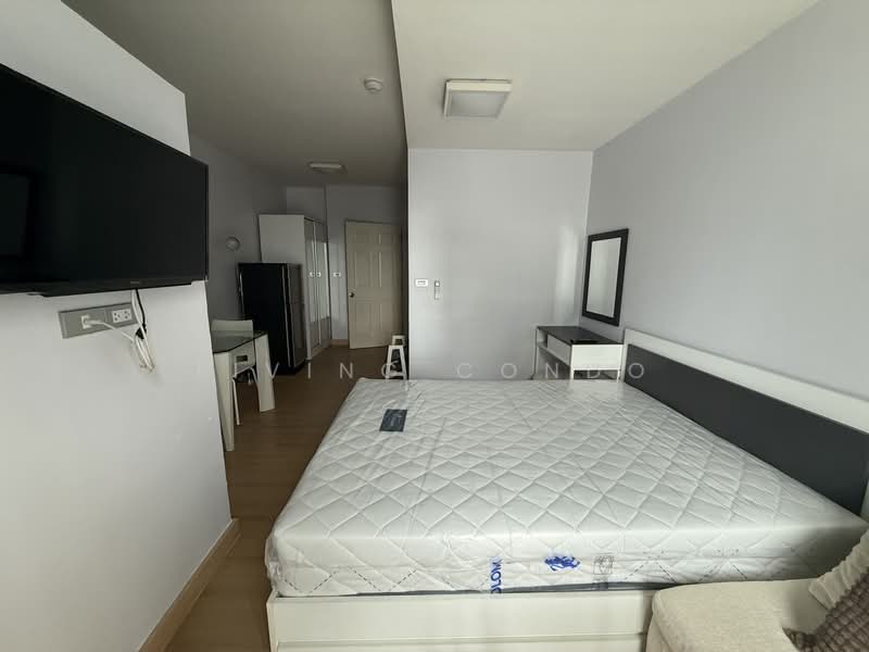 Garden Asoke-Rama 9, Bangkok, Chaturathit Road, Bang Kapi, Huai Khwang, Bangkok, Studio, 26 sqm, Condo For Rent, by Living Condo, 500477463 - DDproperty.com