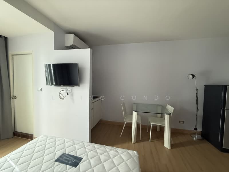 Garden Asoke-Rama 9, Bangkok, Chaturathit Road, Bang Kapi, Huai Khwang, Bangkok, Studio, 26 sqm, Condo For Rent, by Living Condo, 500477463 - DDproperty.com