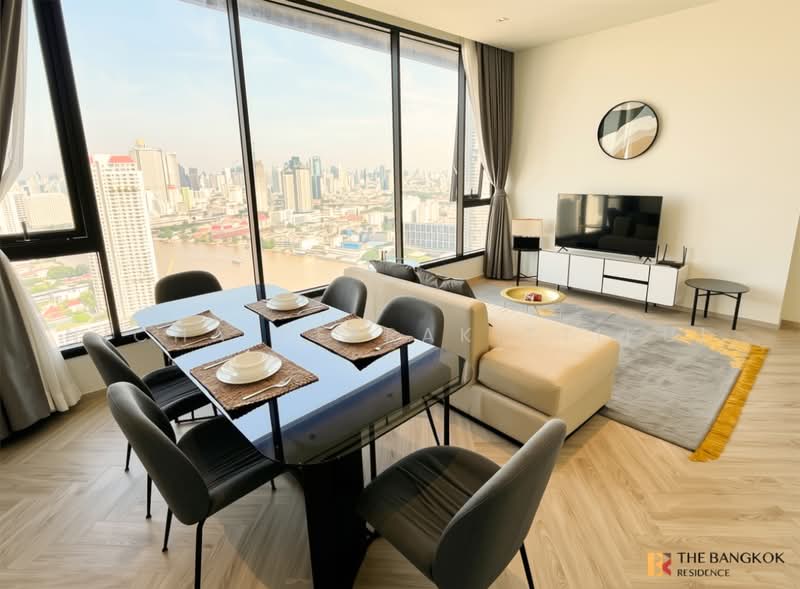 Chapter Charoennakhon–Riverside, Bangkok, Charoennakorn Road, Bang Lam Phu Lang, Khlong San, Bangkok, 2 Bedrooms, 68 sqm, Condo For Rent, by Nicha Peerakittikul, 500477593 - DDproperty.com