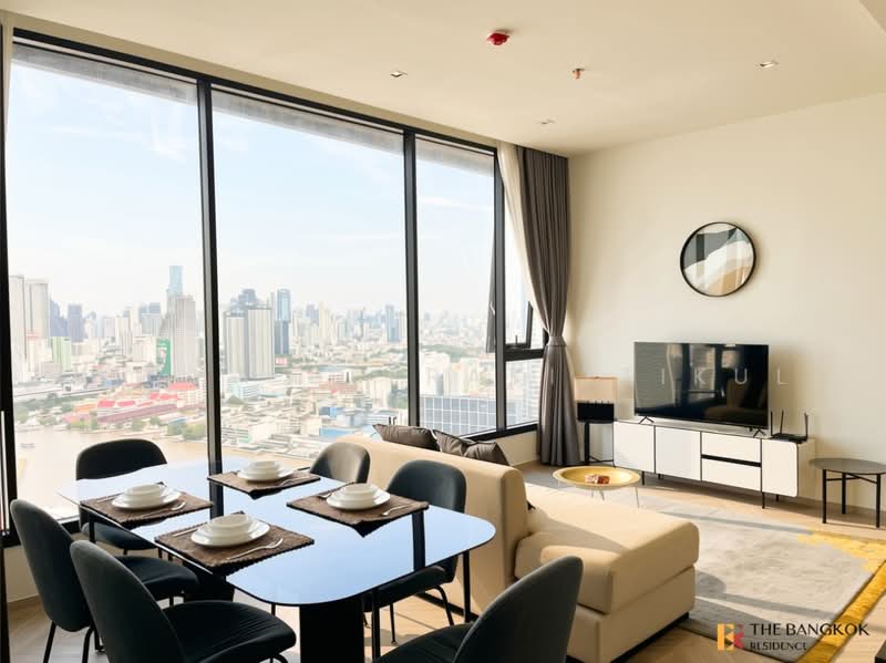 Chapter Charoennakhon–Riverside, Bangkok, Charoennakorn Road, Bang Lam Phu Lang, Khlong San, Bangkok, 2 Bedrooms, 68 sqm, Condo For Rent, by Nicha Peerakittikul, 500477593 - DDproperty.com