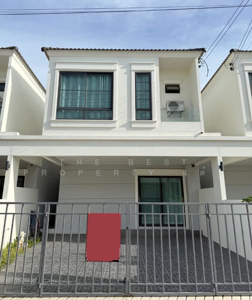 มณีรินทร์ มิดทาวน์ บางพระ, Chon Buri (Pattaya), Bang Phra, Si Racha, Chon Buri (Pattaya), 4 Bedrooms, 159 sqm, Semi-Detached House (Twin House) For Sale, by The Best Property แต้ว, 500477656 - DDproperty.com