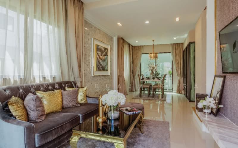 Pruksaville Krungthepkreetha-Wongwaen, Bangkok, Kanchanaphisek Rd, Thap Chang, Saphan Sung, Bangkok, Saphan Sung, Bangkok, 4 Bedrooms, 116 sqm, Townhouse For Sale, by Jakree Buajatturat, 500477836 - DDproperty.com
