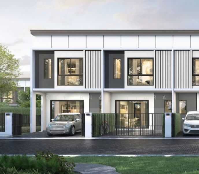 Pruksa Ville Bangna Onnut, Samut Prakan, Pruksa Avenue Rachathewa, Rachathewa, Bang Plee, Samut Prakan, 3 Bedrooms, 110 sqm, Townhouse For Sale, by Jakree Buajatturat, 500477839 - DDproperty.com