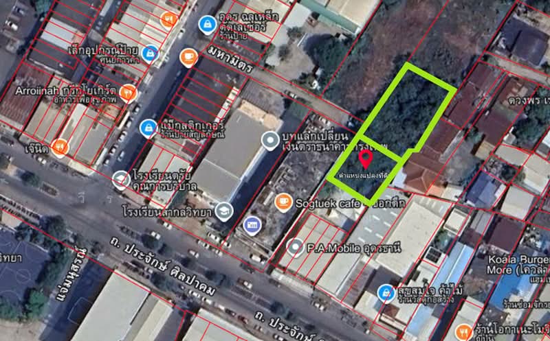 Land for Sale Mak Khaeng Udon Thani City Condo Development Site, Udon Thani, Mak Khaeng, Muang Udon Thani, Udon Thani, , 1,032 sqm, Land For Sale, by วีรภัทรา ดาร์เปอร์, 500477877 - DDproperty.com