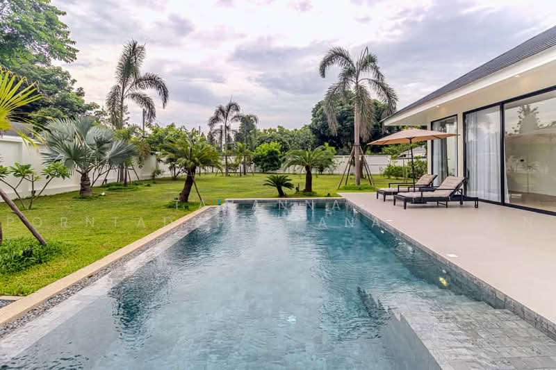 บ้านเดี่ยวพร้อมสระว่ายน้ำ 3 ห้องนอน ตำบลน้ำแพร่ อำเภอหางดง, เชียงใหม่, น้ำแพร่, หางดง, เชียงใหม่, 300 ตร.ม., วิลล่า ขาย, โดย Tanannat Porntadapattanayothin, 500477921 - DDproperty.com