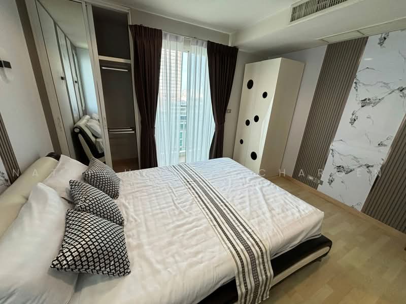 59 Heritage, Bangkok, 18 Soi Sukhumvit 59, Khlong Tan Nua, Watthana, Bangkok, 2 Bedrooms, 72 sqm, Condo For Rent, by Natnicha Kwancharoen, 500478048 - Master bedroom - DDproperty.com