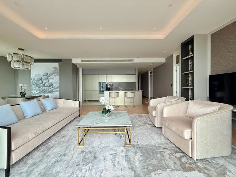 The Residences At Mandarin Oriental, Bangkok, 117 Charoen Nakorn Road, Khlong Ton Sai, Khlong San, Bangkok, 3 Bedrooms, 224 sqm, Condo For Rent, by Bangkok Residential, 500478184 - DDproperty.com