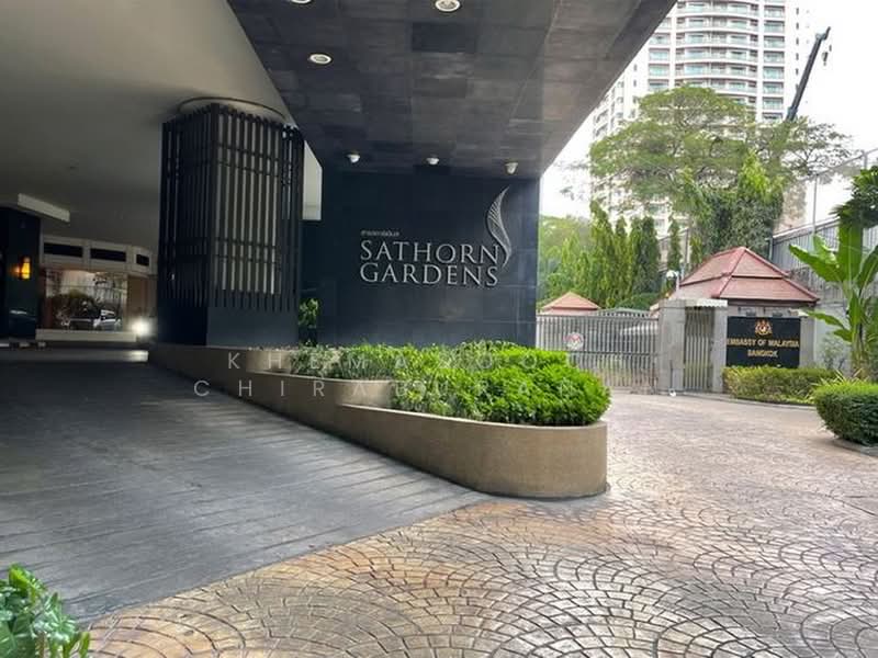 Sathorn Gardens, Bangkok, 39 South Sathorn Road, Thung Maha Mek, Sathon, Bangkok, 1 Bedroom, 40 sqm, Condo For Rent, by Khemasooch Chiraburanan, 500478191 - DDproperty.com