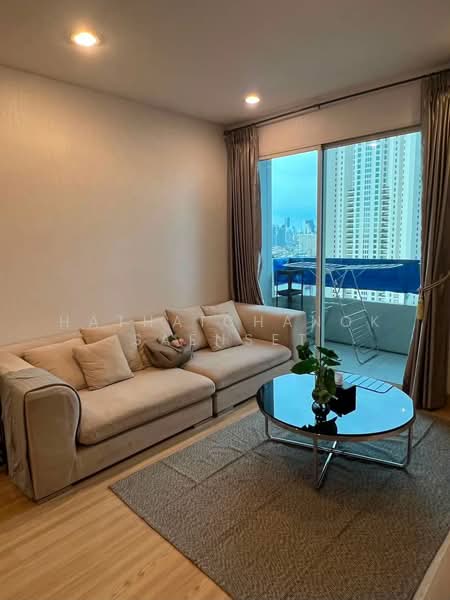 The Light House Sathorn–Chareonnakorn, Bangkok, Chareonnakorn Road, Khlong Ton Sai, Khlong San, Bangkok, 2 Bedrooms, 61 sqm, Condo For Rent, by Hathaichanok Saenset, 500478254 - DDproperty.com