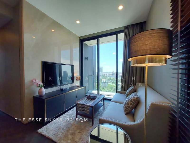 The Esse Sukhumvit 36, Bangkok, Soi Sukhumvit 36, Sukhumvit Road, Phra Kanong, Khlong Toei, Bangkok, 2 Bedrooms, 72 sqm, Condo For Rent, by Khemasooch Chiraburanan, 500478461 - DDproperty.com