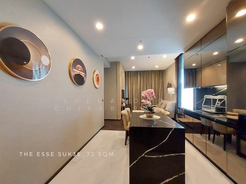 The Esse Sukhumvit 36 : ดิ เอส สุขุมวิท 36, กรุงเทพ, ซอยสุขุมวิท 36 ถนนสุขุมวิท, พระโขนง, คลองเตย, กรุงเทพ, 72 ตร.ม., คอนโด ให้เช่า, โดย Khemasooch Chiraburanan, 500478461 - DDproperty.com