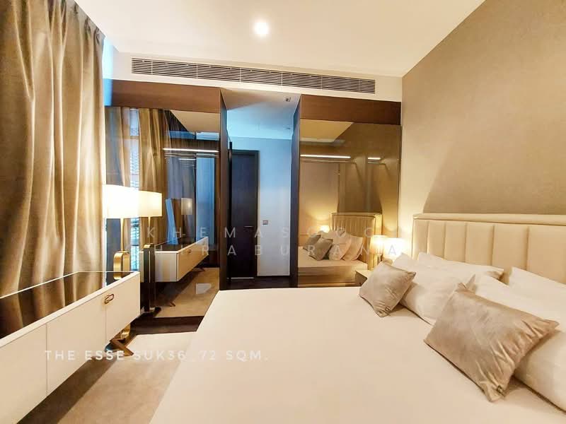 The Esse Sukhumvit 36, Bangkok, Soi Sukhumvit 36, Sukhumvit Road, Phra Kanong, Khlong Toei, Bangkok, 2 Bedrooms, 72 sqm, Condo For Rent, by Khemasooch Chiraburanan, 500478461 - DDproperty.com