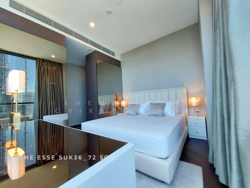 The Esse Sukhumvit 36, Bangkok, Soi Sukhumvit 36, Sukhumvit Road, Phra Kanong, Khlong Toei, Bangkok, 2 Bedrooms, 72 sqm, Condo For Rent, by Khemasooch Chiraburanan, 500478461 - DDproperty.com