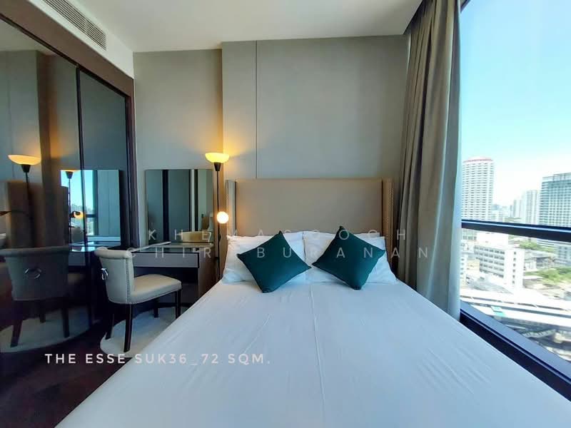 The Esse Sukhumvit 36 : ดิ เอส สุขุมวิท 36, กรุงเทพ, ซอยสุขุมวิท 36 ถนนสุขุมวิท, พระโขนง, คลองเตย, กรุงเทพ, 72 ตร.ม., คอนโด ให้เช่า, โดย Khemasooch Chiraburanan, 500478461 - DDproperty.com