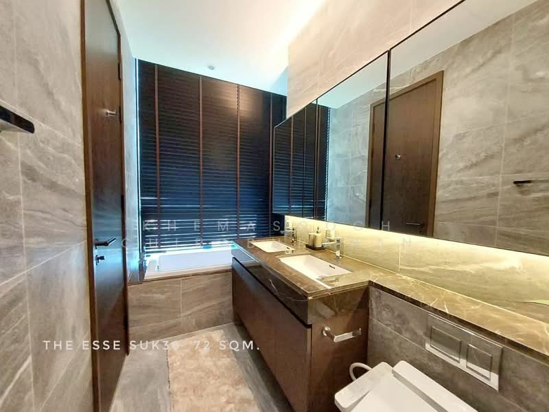 The Esse Sukhumvit 36, Bangkok, Soi Sukhumvit 36, Sukhumvit Road, Phra Kanong, Khlong Toei, Bangkok, 2 Bedrooms, 72 sqm, Condo For Rent, by Khemasooch Chiraburanan, 500478461 - DDproperty.com