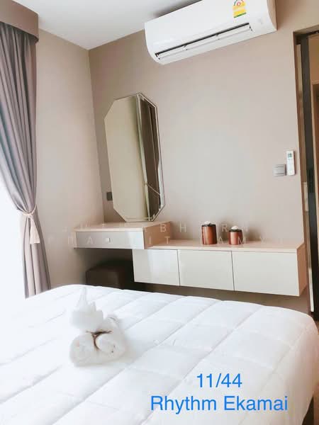 Rhythm Ekkamai, Bangkok, 11 Soi Sukhumvit 63, Khlongtoei Nua, Watthana, Bangkok, 1 Bedroom, 35 sqm, Condo For Rent, by Juthabhorn Uppachit (Amy), 500478568 - DDproperty.com