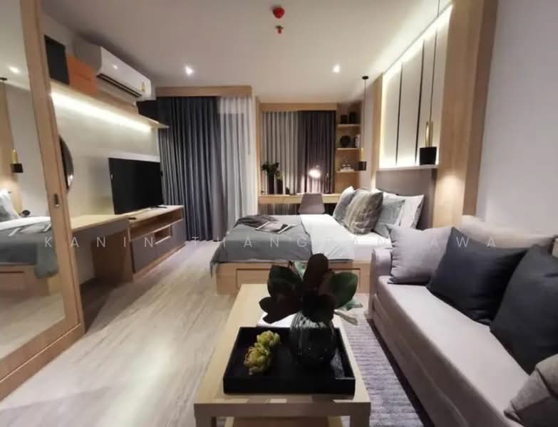 Rhythm Ekkamai, Bangkok, 11 Soi Sukhumvit 63, Khlongtoei Nua, Watthana, Bangkok, 1 Bedroom, 31 sqm, Condo For Rent, by Kanin Thangpanyawa, 500478608 - DDproperty.com