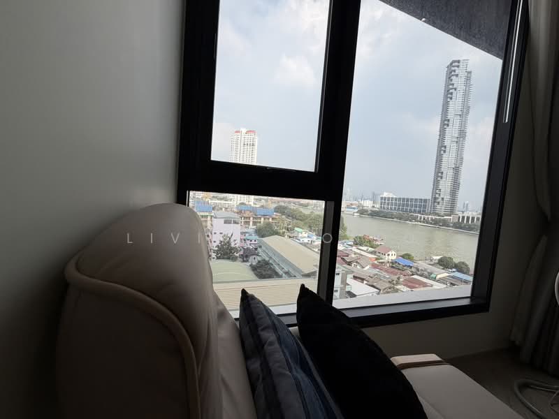 Chapter Charoennakhon–Riverside, Bangkok, Charoennakorn Road, Bang Lam Phu Lang, Khlong San, Bangkok, 1 Bedroom, 34 sqm, Condo For Rent, by Living Condo, 500479535 - DDproperty.com