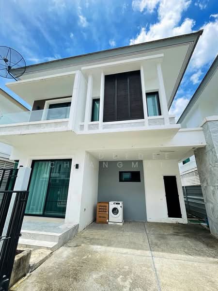 A house for rent near Lanna Hospital, Chiang Mai Rental Price: 23,000THB/month Property ID: No.4H121, Chiang Mai, Pa Tun, Muang Chiang Mai, Chiang Mai, 3 Bedrooms, 150 sqm, Single Detached House For Rent, by Baandeedee Chiangmai, 500479549 - DDproperty.com