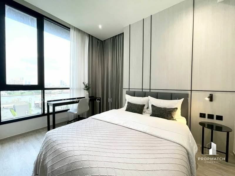 Chapter Charoennakhon–Riverside, Bangkok, Charoennakorn Road, Bang Lam Phu Lang, Khlong San, Bangkok, 2 Bedrooms, 50 sqm, Condo For Rent, by PROPMATCH CO., LTD., 500479635 - DDproperty.com