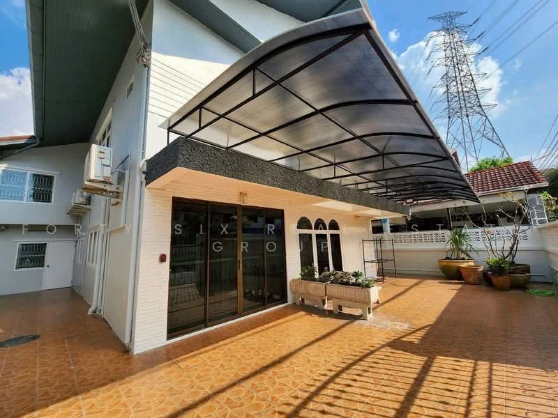บ้านเดี่ยวให้เช่า ใจกลางรัชดา-ห้วยขวาง ประชาราษฎร์บำเพ็ญ, Bangkok, Samsen Nok, Huai Khwang, Bangkok, 6 Bedrooms, 500 sqm, Single Detached House For Rent, by Forty-Six Real Estate Group, 500479652 - DDproperty.com