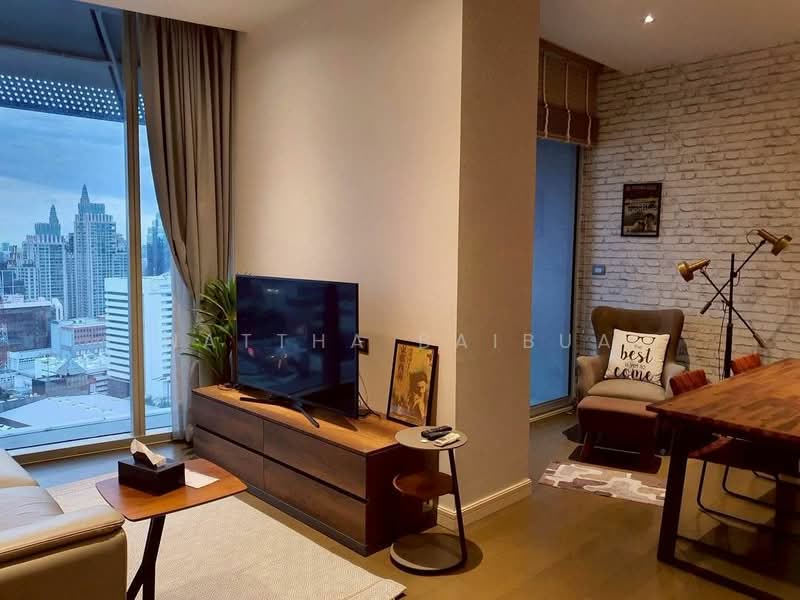 Magnolias Ratchadamri Boulevard, Bangkok, Ratchadamri Road, Lumphini, Pathum Wan, Bangkok, 1 Bedroom, 50 sqm, Apartment For Rent, by Nattha Baibua, 500479654 - DDproperty.com