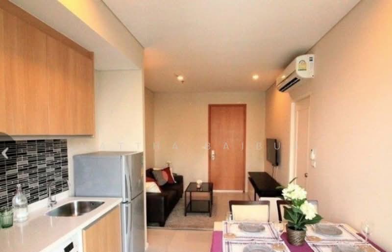 Villa Asoke, Bangkok, 1588 New Petchburi Road, Makkasan, Ratchathewi, Bangkok, 1 Bedroom, 40 sqm, Condo For Rent, by Nattha Baibua, 500479657 - DDproperty.com