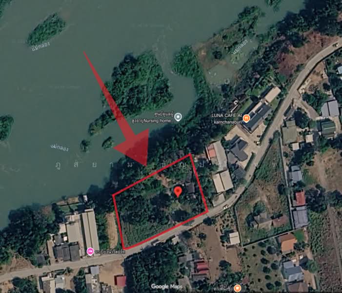 House with land bordering the Mae Klong River, Tha Maka District, Kanchanaburi Province, Kanchanaburi, Wai Nieo, Tha Maka, Kanchanaburi, 3 Bedrooms, 178 sqm, Single Detached House For Sale, by ภูสยาม ธัญปริภัทร์, 500479975 - DDproperty.com