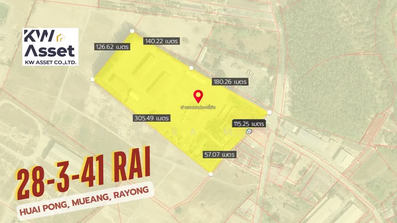 ขายที่ดินพร้อมโรงงาน เนื้อที่ 28-3-41 ไร่ ที่ตั้ง ต.ห้วยโป่ง อ.เมือง จ.ระยอง, Rayong, Huai Pong, Muang Rayong, Rayong, , 3,350 sqm, Warehouse/Factory For Sale, by Prapassara Muangpin, 500480094 - DDproperty.com