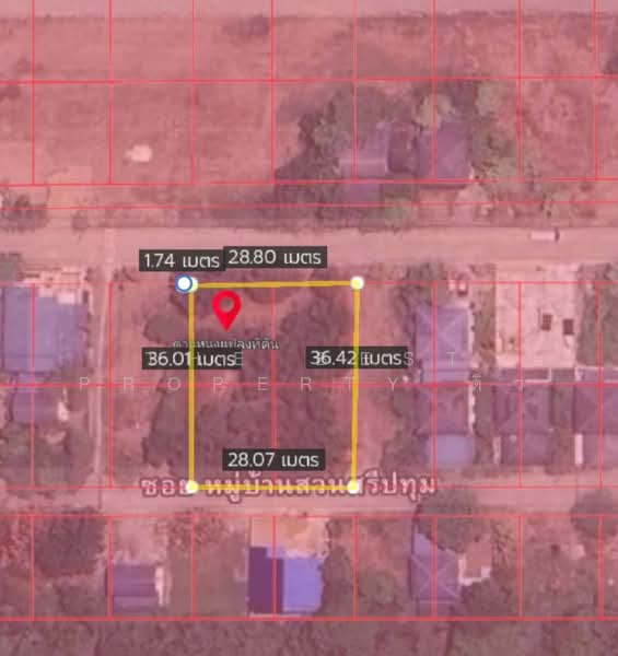 ที่ดินหนองเสือ ปทุมธานี, ปทุมธานี, บึงบา, หนองเสือ, ปทุมธานี, 1,008 ตร.ม., ที่ดิน ขาย, โดย The Best Property ดิว, 500480121 - DDproperty.com