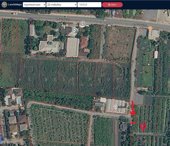 ที่ดินภาษีเจริญ กรุงเทพมหานคร, Bangkok, Bang Chak, Phasi Charoen, Bangkok, , 1,454 sqm, Land For Sale, by The Best Property โบว์, 500480126 - DDproperty.com
