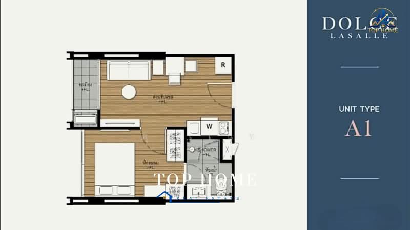 Dolce Lasalle Bang na, Bangkok, Soi Lasalle 7, Bang Na, Bangkok, 1 Bedroom, 31 sqm, Condo For Sale, by คุณเเนท, 500480274 - DDproperty.com