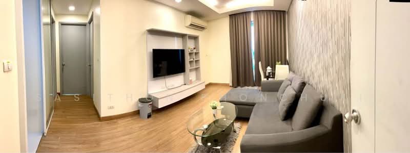 Thru Thonglor, Bangkok, Petchaburi Road, Bang Kapi, Huai Khwang, Bangkok, 2 Bedrooms, 62 sqm, Condo For Rent, by Sasithon Phonchuai, 500480349 - DDproperty.com
