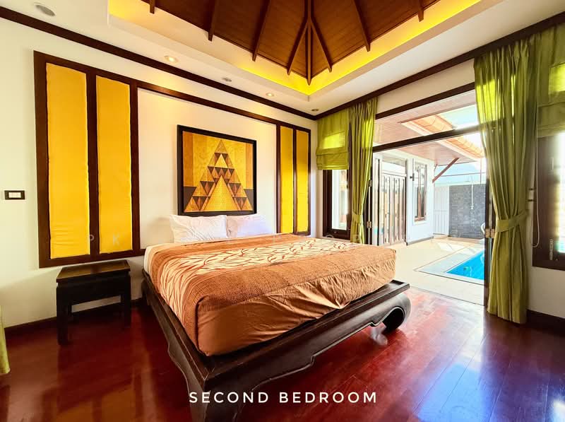 8R0172 Pool villa for rent 2 bedroom 2 bathroom 59,000/month at chalong have fully furnished, Phuket, Chalong, Muang Phuket, Phuket, 2 Bedrooms, 200 sqm, Villa For Rent, by PK LIFE Property, 500480442 - DDproperty.com