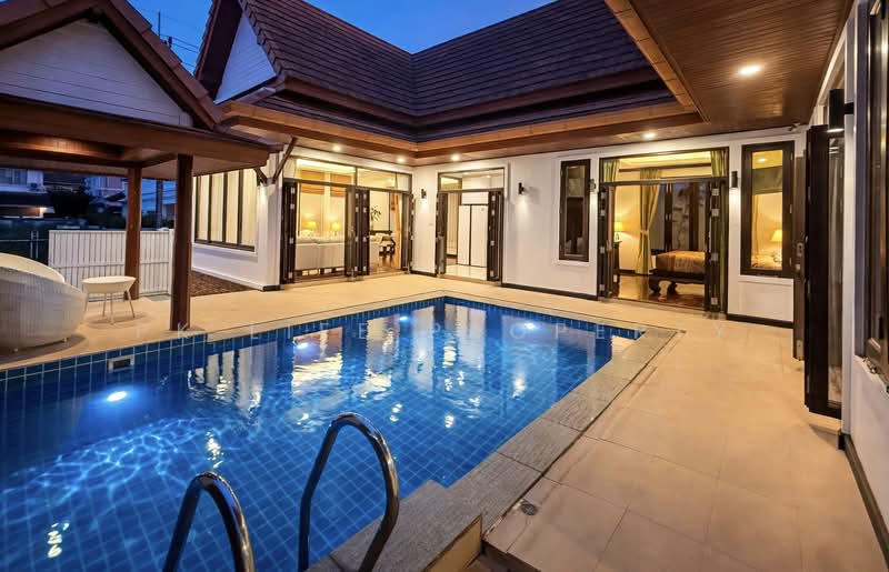 8R0172 Pool villa for rent 2 bedroom 2 bathroom 59,000/month at chalong have fully furnished, Phuket, Chalong, Muang Phuket, Phuket, 2 Bedrooms, 200 sqm, Villa For Rent, by PK LIFE Property, 500480442 - DDproperty.com
