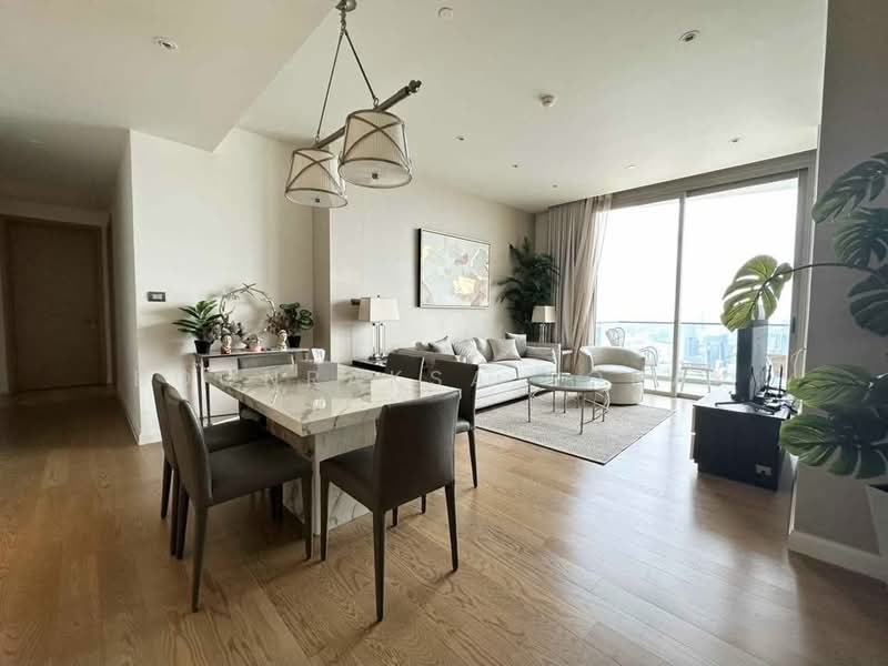 Magnolias Waterfront Residences, Bangkok, 259 Charoen Nakhon Road, Khlong Ton Sai, Khlong San, Bangkok, 3 Bedrooms, 144 sqm, Condo For Rent, by Boonraksa Sopak, 500480561 - DDproperty.com