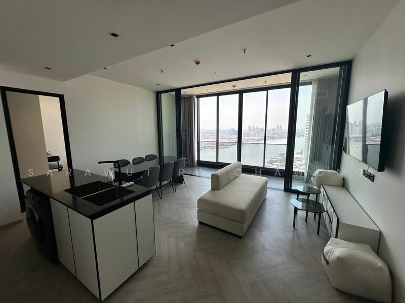 Chapter Charoennakhon–Riverside, Bangkok, Charoennakorn Road, Bang Lam Phu Lang, Khlong San, Bangkok, 2 Bedrooms, 78 sqm, Condo For Rent, by Sarawut Ratchawong, 500480633 - DDproperty.com