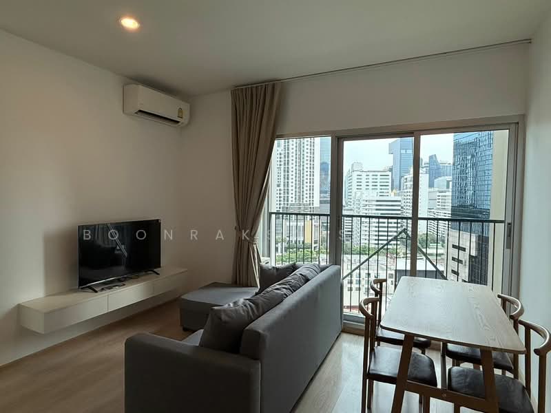 Noble Revolve Ratchada 2, Bangkok, 70 Soi Ratchadaphisek 10, Ratchadaphisek Road, Huai Khwang, Bangkok, 2 Bedrooms, 53 sqm, Condo For Rent, by Boonraksa Sopak, 500480642 - DDproperty.com