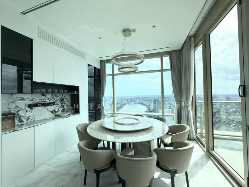 Four Seasons Private Residences : โฟร์ ซีซั่นส์ ไพรเวท เรสสิเด้นซ์, กรุงเทพ, 300 ถนนเจริญกรุง, ยานนาวา, สาทร, กรุงเทพ, 360 ตร.ม., คอนโด ให้เช่า, โดย Boonraksa Sopak, 500480936 - DDproperty.com