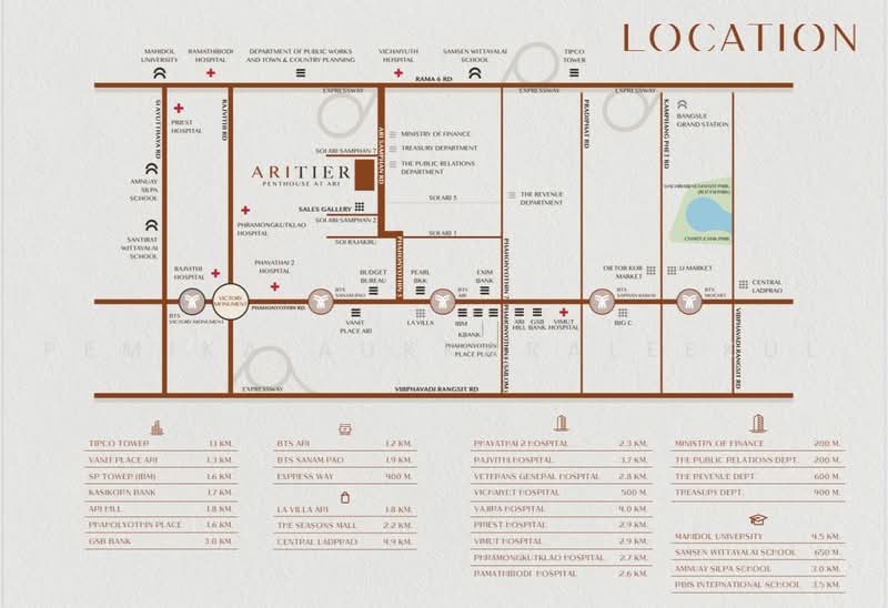 Aritier Penthouse at Ari, Bangkok, Soi Ari Samphan 7 Alley, Samsen Nai, Phaya Thai, Bangkok, 2 Bedrooms, 90 sqm, Condo For Sale, by Pemika Aukkaraleekul, 500481027 - DDproperty.com