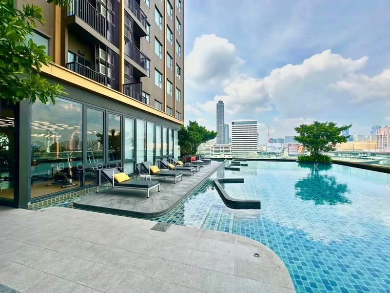 The Base Phetchaburi-Thonglor, Bangkok, Phetchaburi Rd, Bang Kapi, Huai Khwang, Bangkok, 2 Bedrooms, 46 sqm, Condo For Rent, by Boonraksa Sopak, 500481388 - DDproperty.com