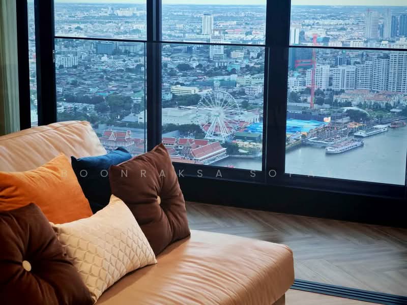 Chapter Charoennakhon–Riverside, Bangkok, Charoennakorn Road, Bang Lam Phu Lang, Khlong San, Bangkok, 2 Bedrooms, 78 sqm, Condo For Rent, by Boonraksa Sopak, 500481715 - DDproperty.com