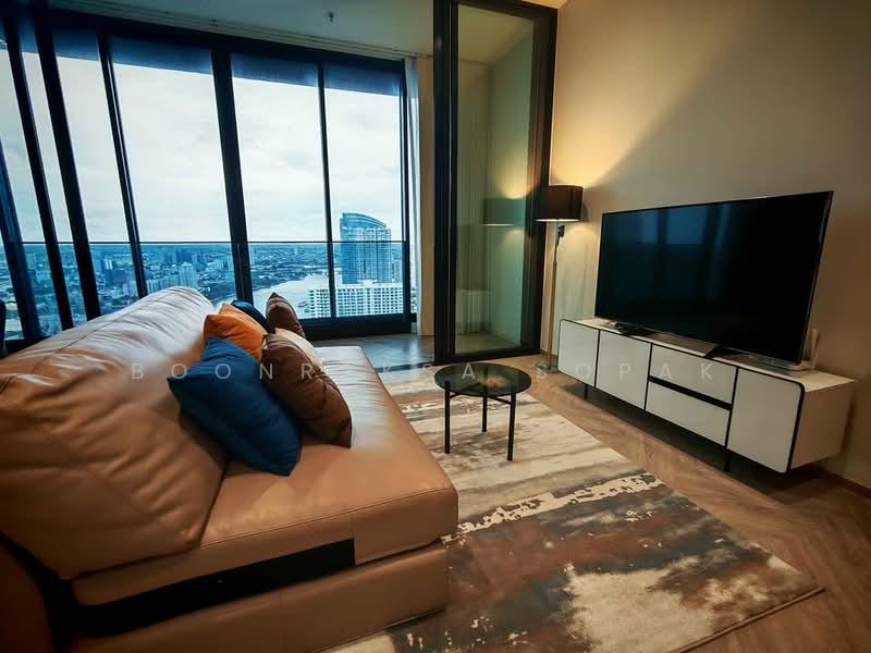 Chapter Charoennakhon–Riverside, Bangkok, Charoennakorn Road, Bang Lam Phu Lang, Khlong San, Bangkok, 2 Bedrooms, 78 sqm, Condo For Rent, by Boonraksa Sopak, 500481715 - DDproperty.com
