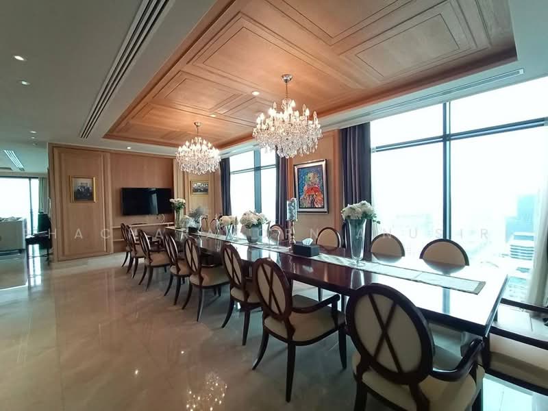 The St. Regis Bangkok (Residences), Bangkok, Rajdamri, Lumphini, Pathum Wan, Bangkok, 3 Bedrooms, 450 sqm, Condo For Rent, by Phacharakorn Anusiri, 500481809 - DDproperty.com