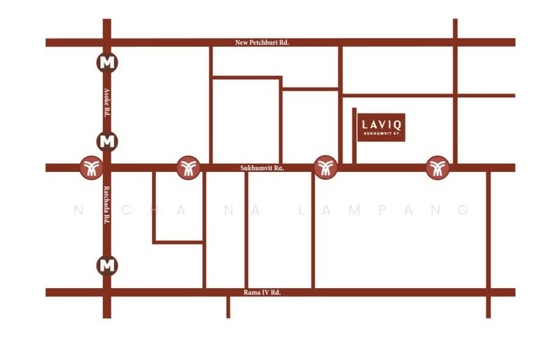 LAVIQ Sukhumvit 57, Bangkok, Soi Sukhumvit 57, Sukhumvit Road, Khlong Tan Nua, Watthana, Bangkok, 1 Bedroom, 44 sqm, Condo For Sale, by Nicha Na Lampang, 500482166 - DDproperty.com